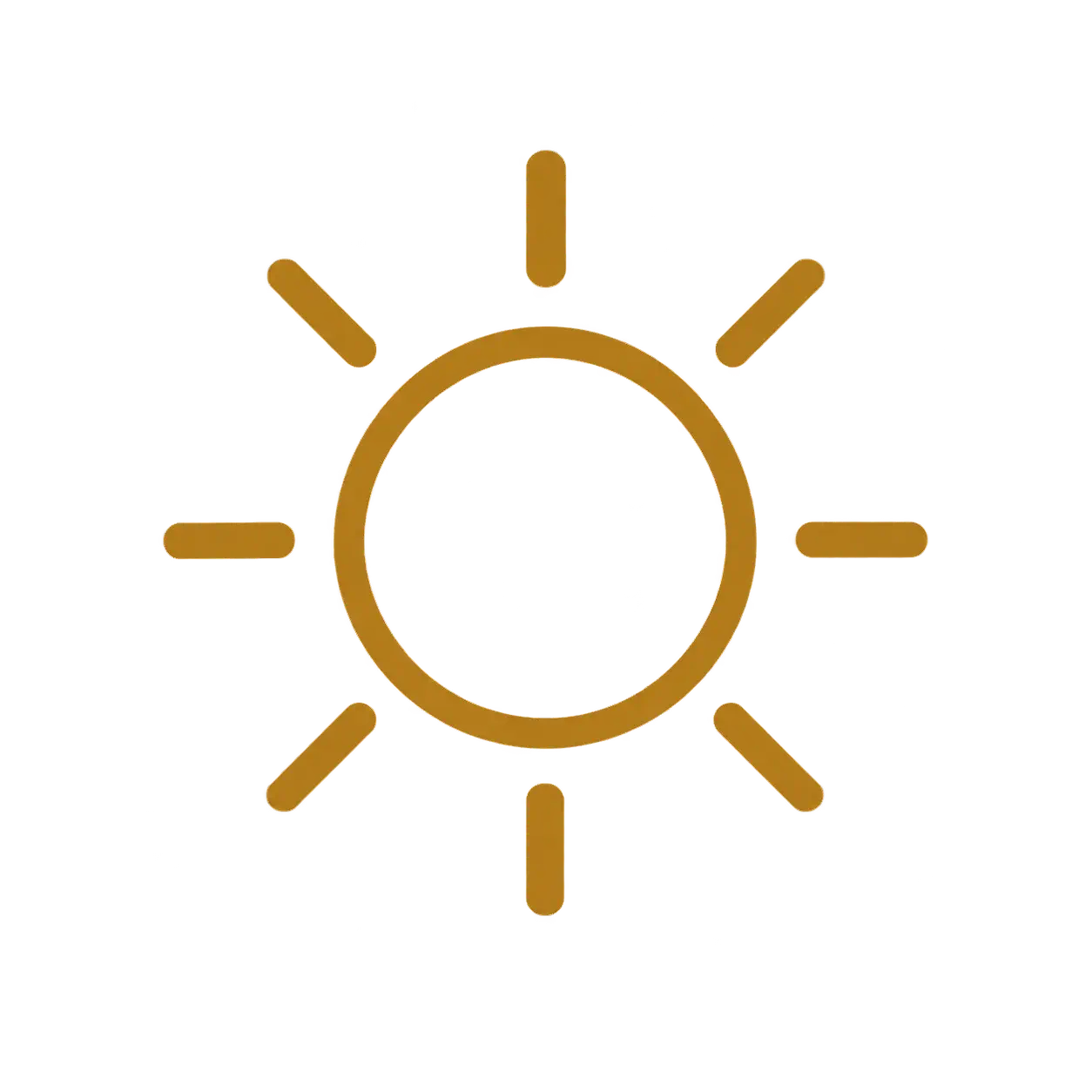 icono sol escritorio bar
